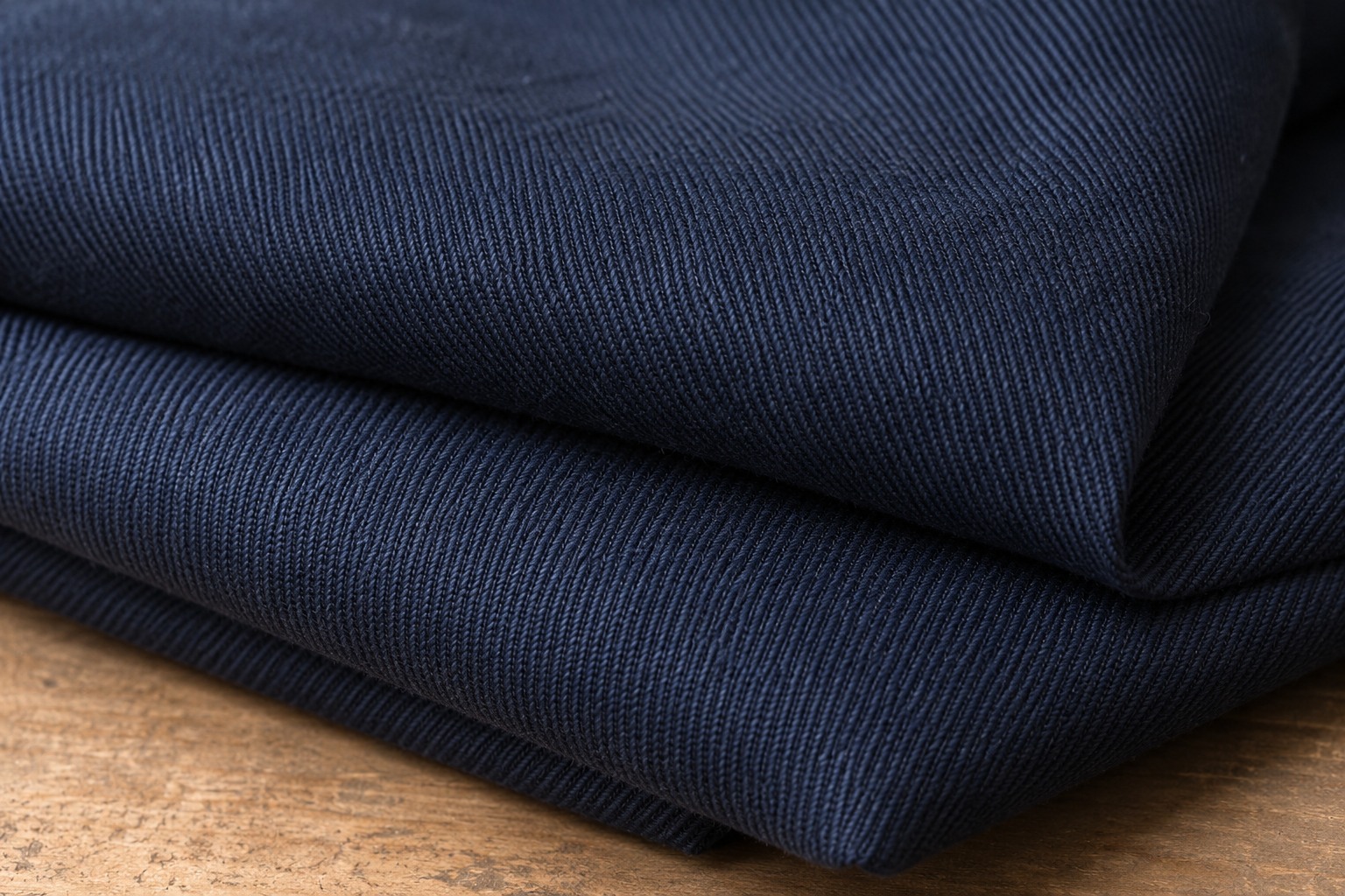 Heavyweight Poly-Cotton Drill fabric texture