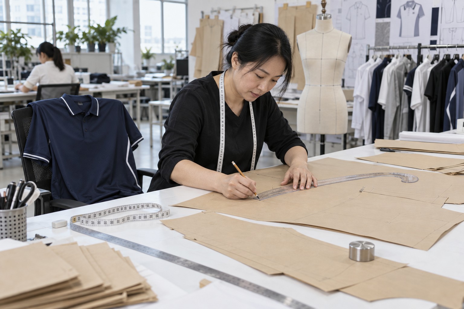 Pattern Development & Customization for custom sportswear