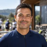 Decorative cycling industry portrait