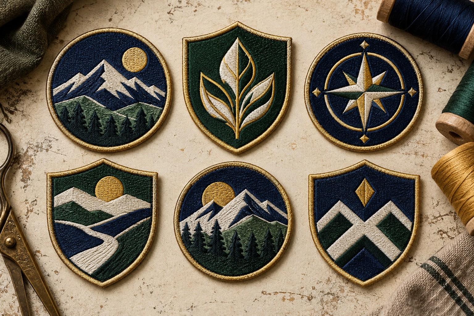 Custom Embroidered Patches sample and process