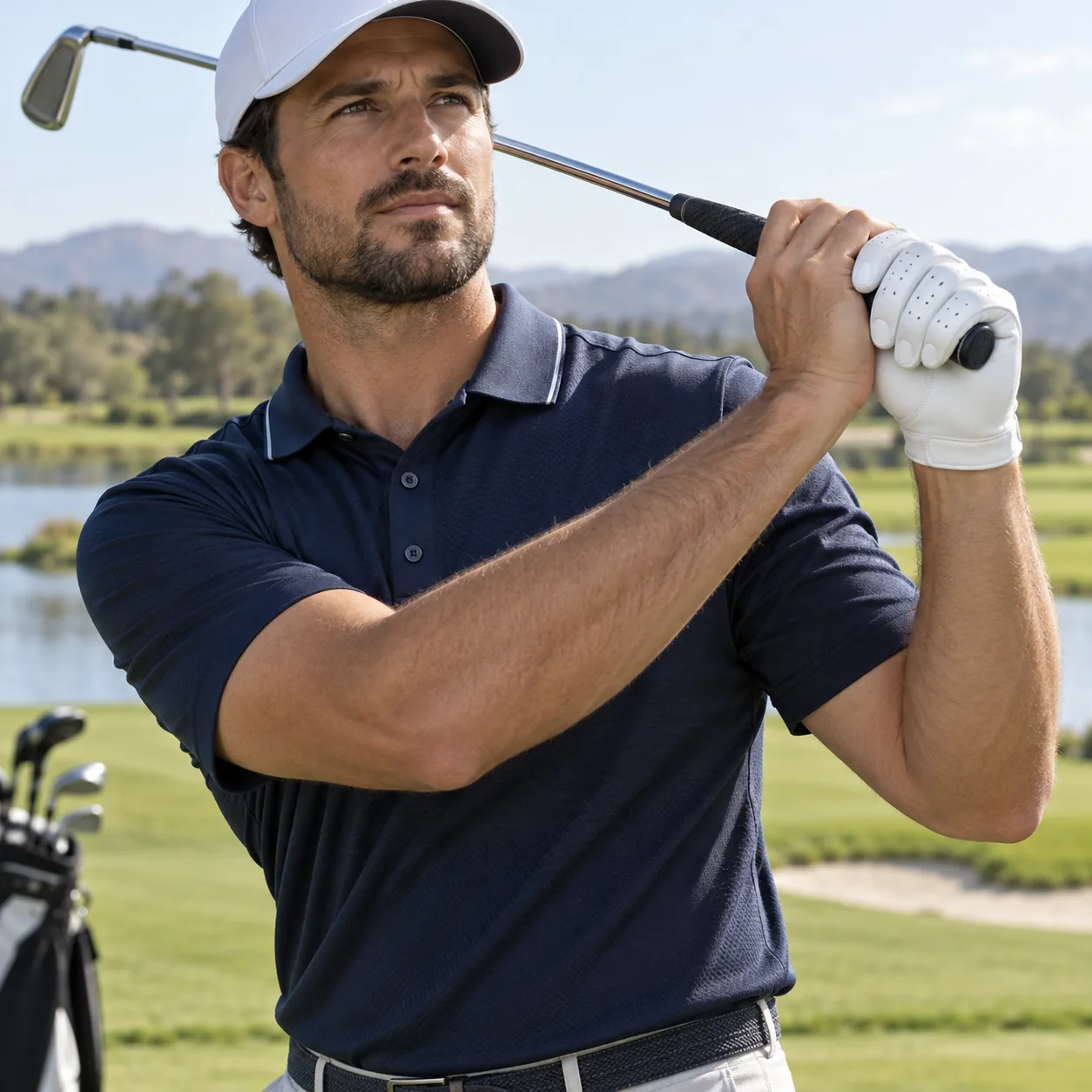 AI model illustrating Golf Gloves