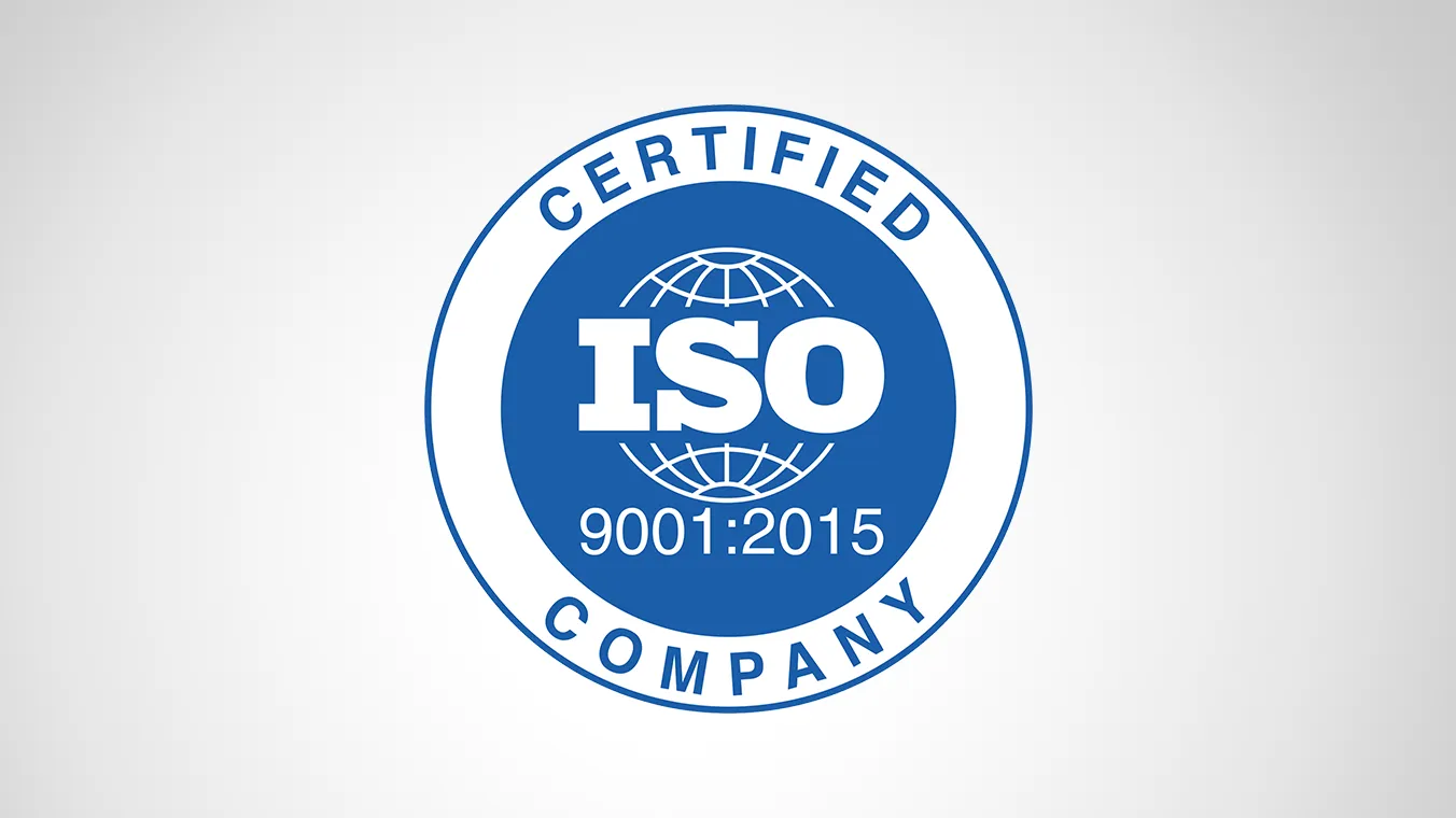 ISO 9001 quality management mark