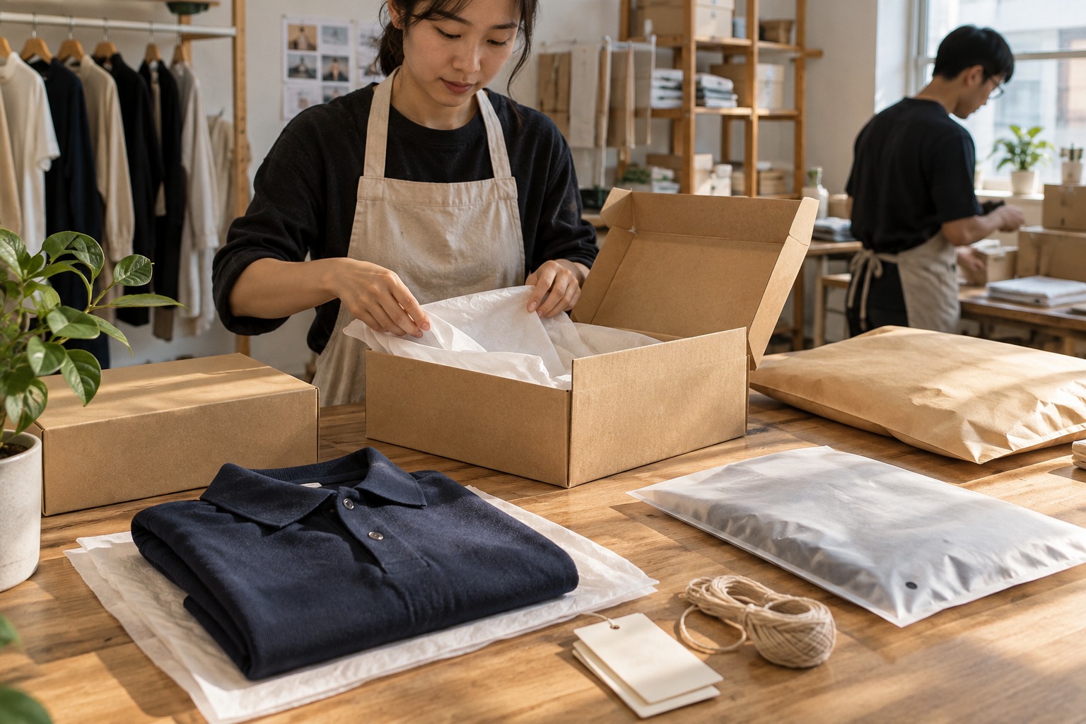 Paper-based and recycled-content packaging material examples