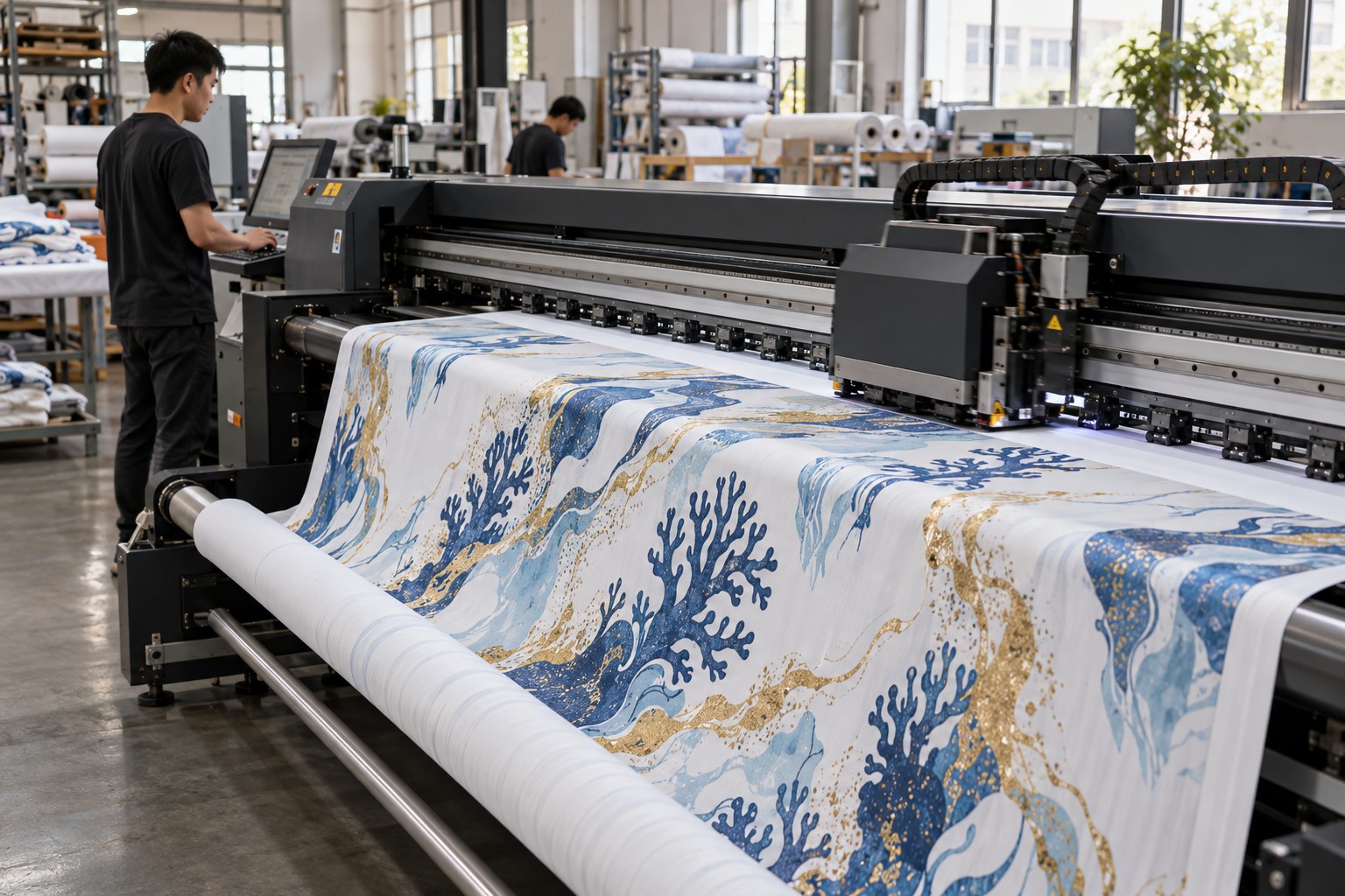 Illustrative digital printing process