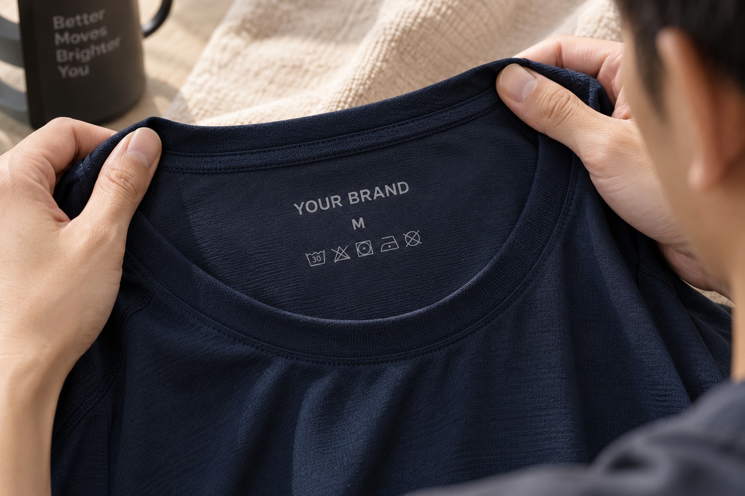 Heat Transfer Labels private label sportswear example