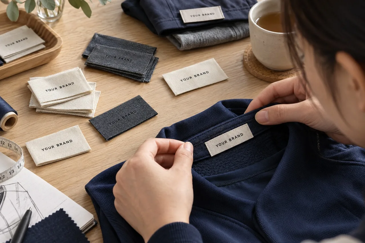 Sportxia custom T-shirt labels