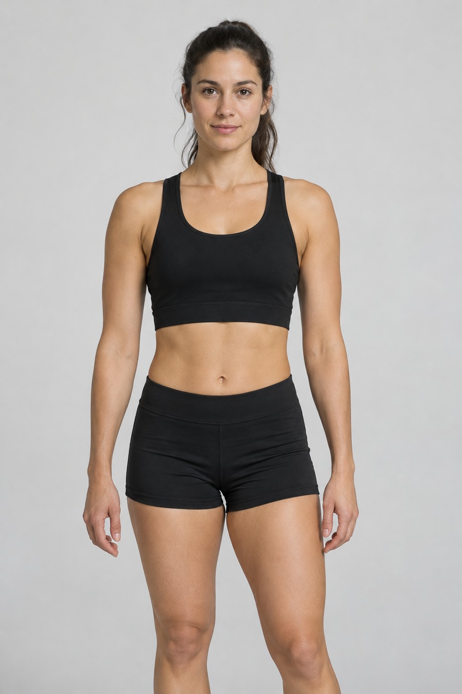 Athlete fitting reference for chest and waist measurements