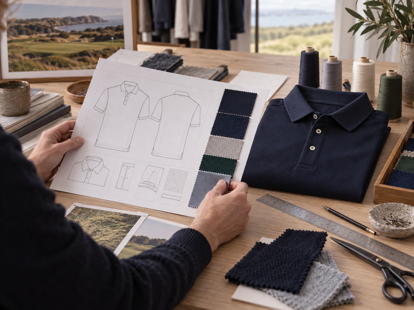 Sportxia UK golf apparel design