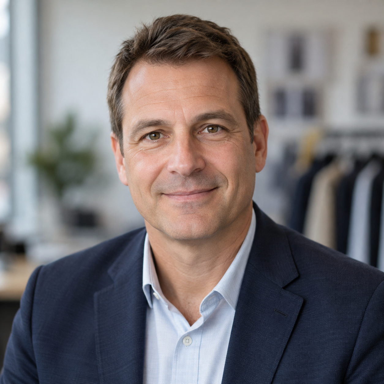 AI-generated fictional buyer portrait
